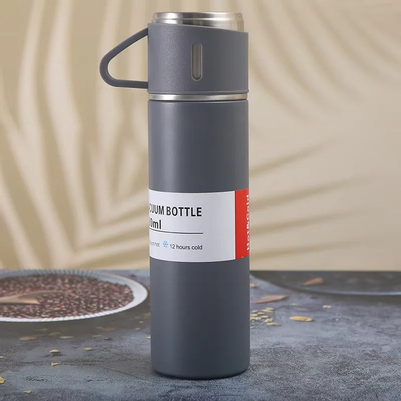 Thermoskanne aus Edelstahl im Geschenkset 500 ml – Ansicht 21