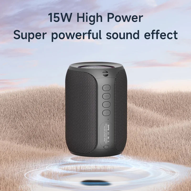 ZEALOT-S32PRO Powerful Bluetooth Speaker, Bass Wireless, LED Light, Outdoor Speakers, Subwoofer, Waterproof Sound Box Support – Ansicht 6