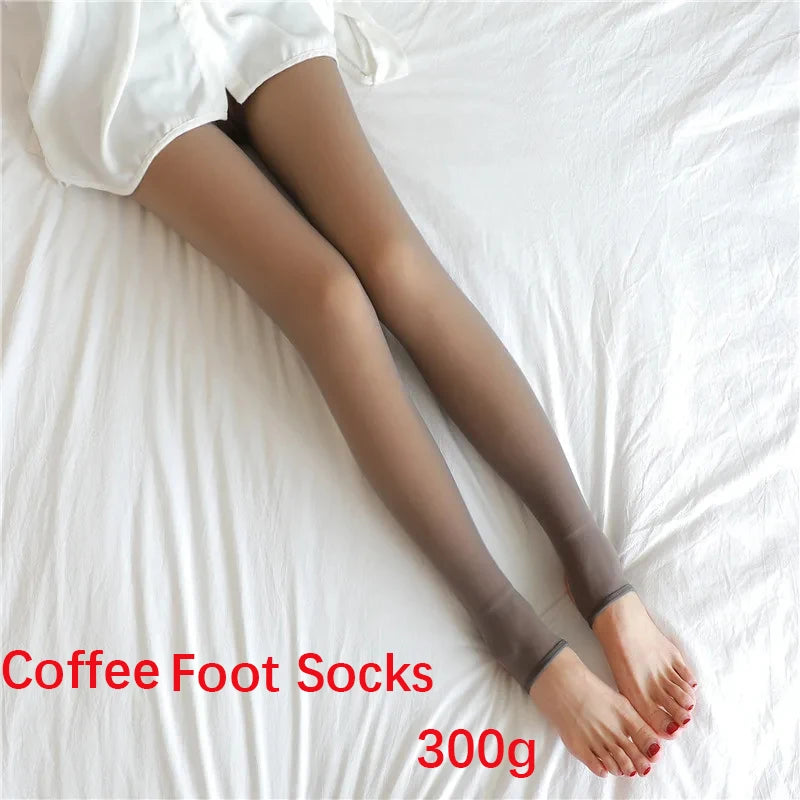 VitaCare™ VelvetGlow Thermal Fake Translucent Tights