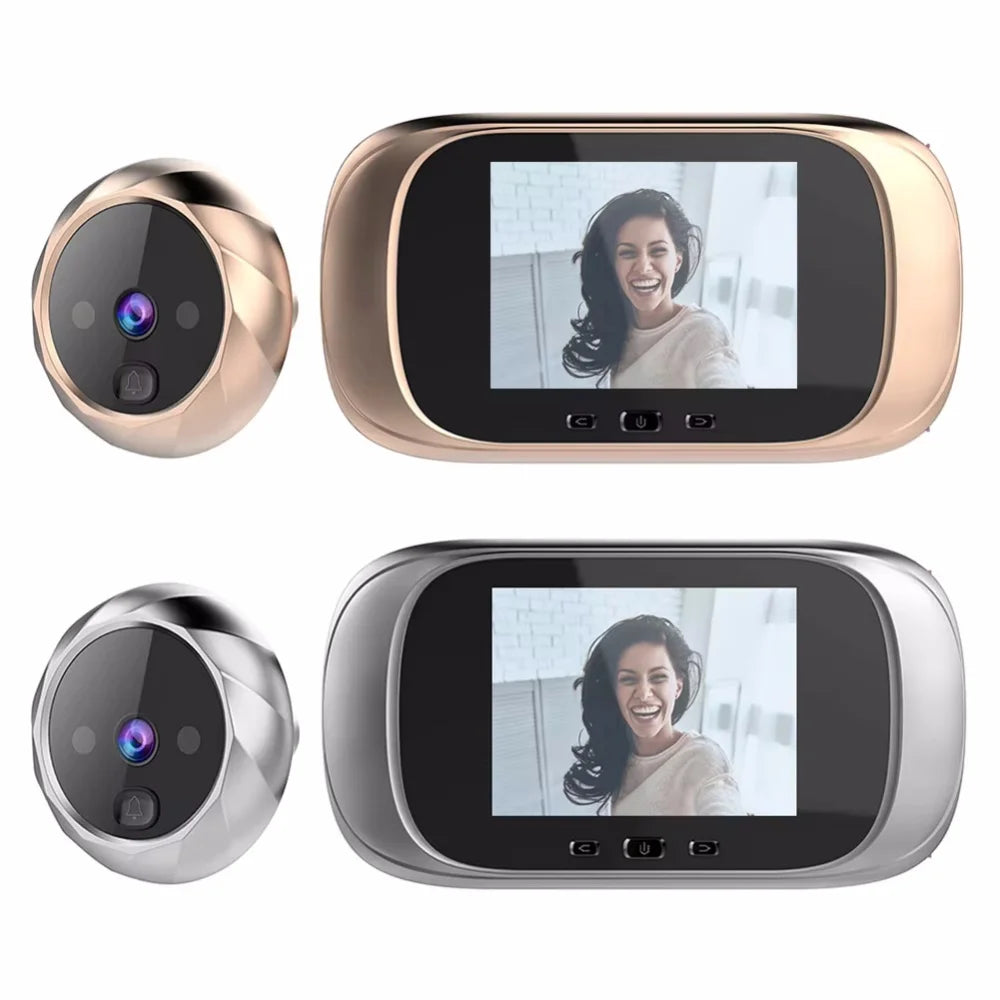 Türspion-Kamera mit 2,8-Zoll-Display und Bewegungserkennung