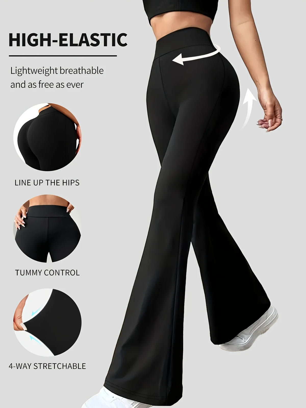 VitaCare™ SculptFlare High-Waist Tummy Control Pants