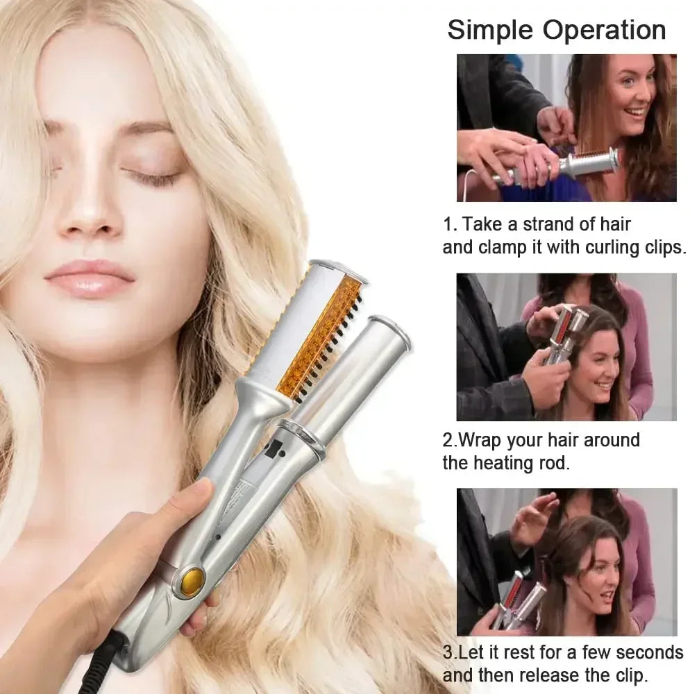 Haarbürste mit Lockenaufsatz – Ansicht 6