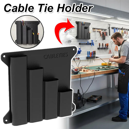 Wandregal für Kabelbinder und Kleinteile