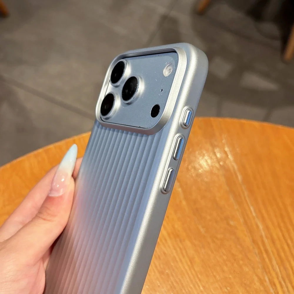 VitaPhone™ NomadLuggage Striped Textured Shockproof iPhone Case