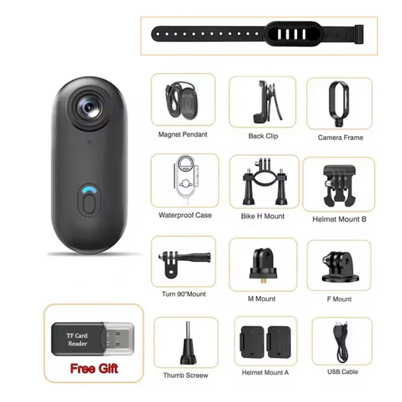 VitaHome™ VelocityX 4K Waterproof Action & Helmet Sports Camera
