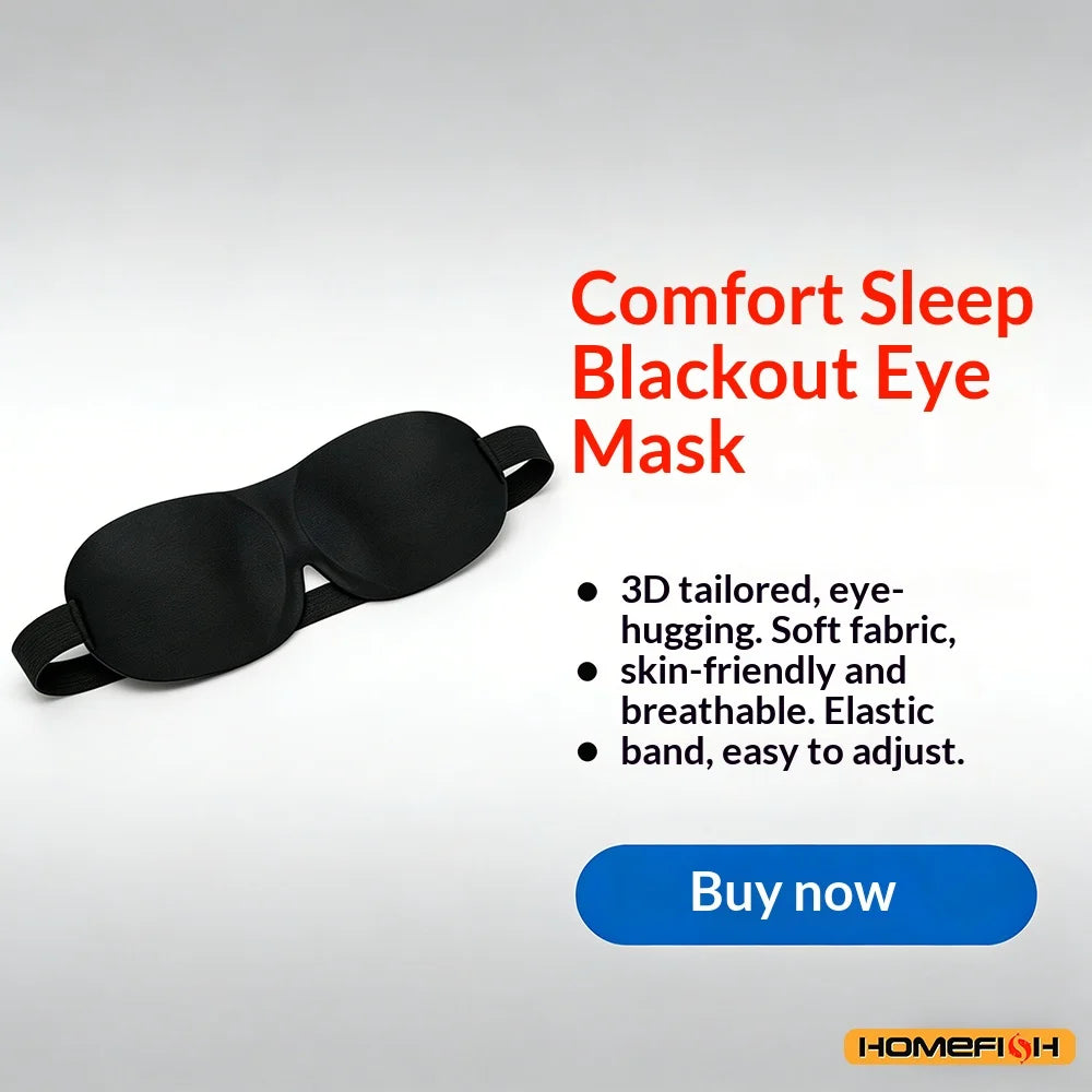 VitaCare™ DreamShield 3D Contour Breathable Sleep Mask