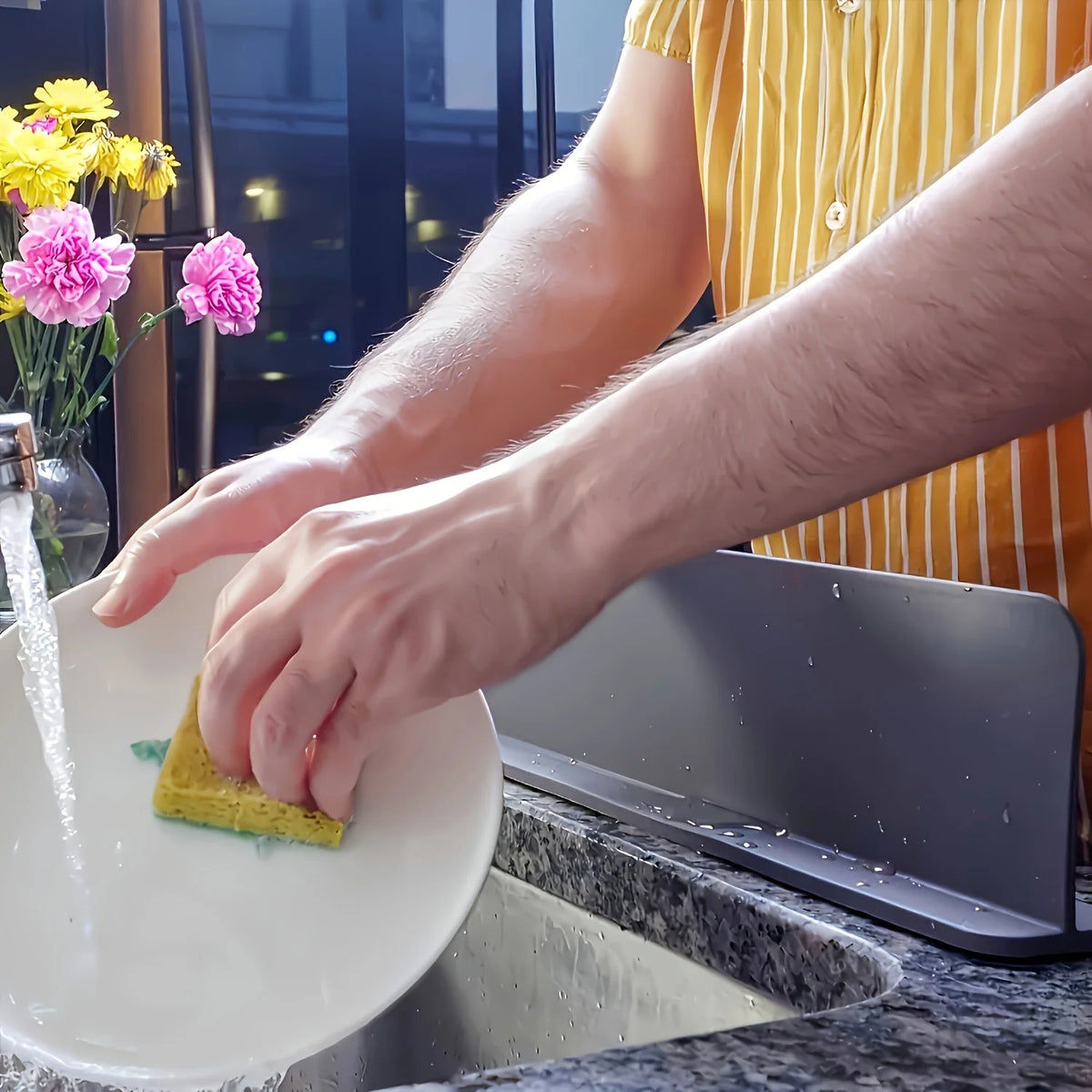 Vital™ HydroGuard Silicone Sink Splash Guard