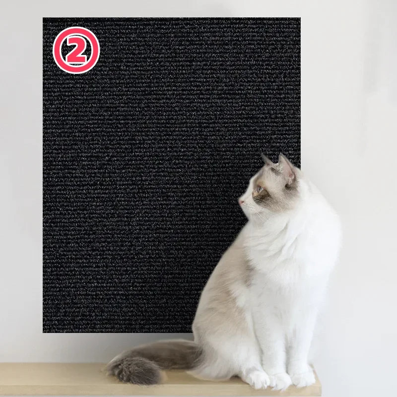 Katzenkratzbrett selbstklebend für die Wand zuschneidbar – Ansicht 11