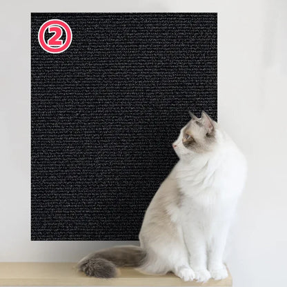 Katzenkratzbrett selbstklebend für die Wand zuschneidbar – Ansicht 11