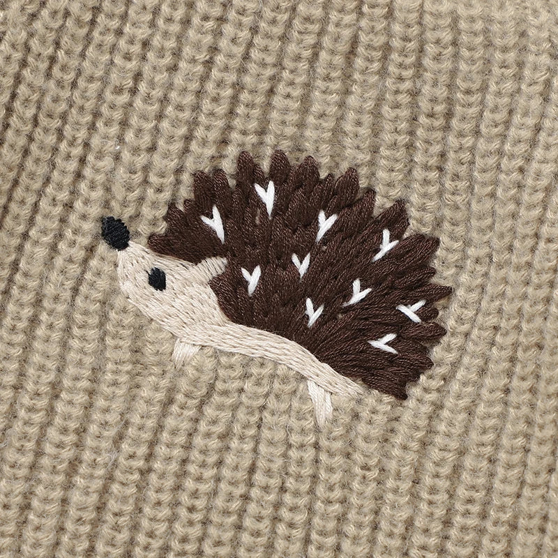 VitaHome™ LittleHedgehog Cozy Knit Baby Pullover