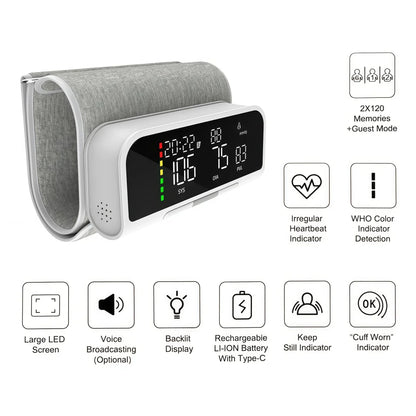 Blutdruckmessgerät mit USB-Ladung – Ansicht 6