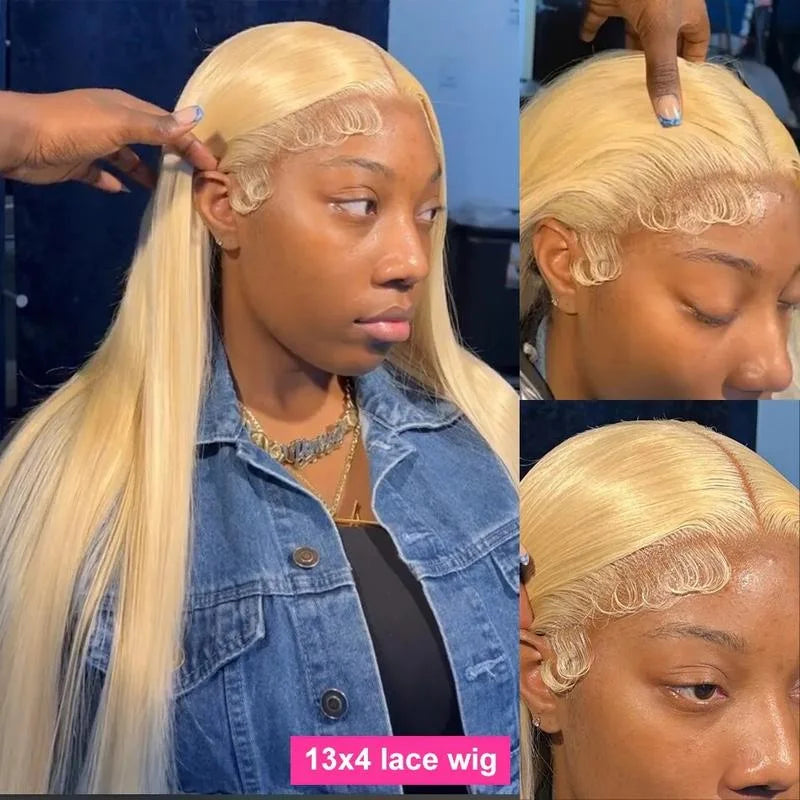 Vital™ Perücke Echthaar Blond – Ansicht 8
