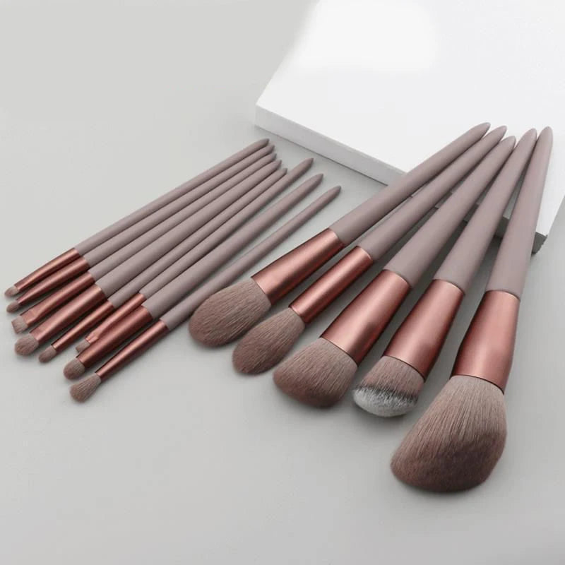 VitaCare™ VelvetBlend 13-Piece Professional Makeup Brush Set