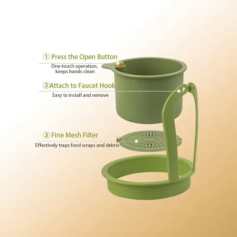 VitaPress™ Multifunctional Sink Drain Basket