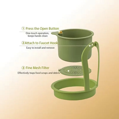 VitaPress™ Multifunctional Sink Drain Basket