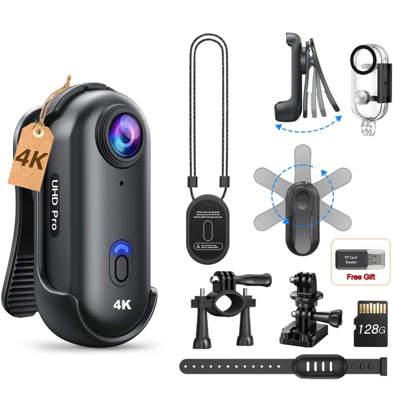 VitaHome™ VelocityX 4K Waterproof Action & Helmet Sports Camera