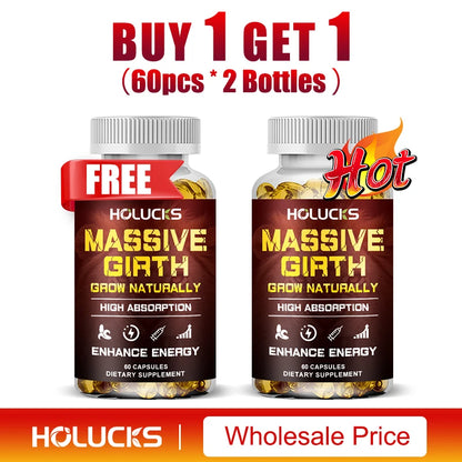 VITA HOLUCKS Natural Performance & Energy Supplement Capsules