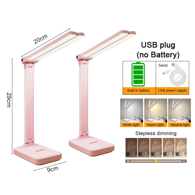 Schreibtischlampe USB dimmbar mit Touch 3 Stufen – Ansicht 9
