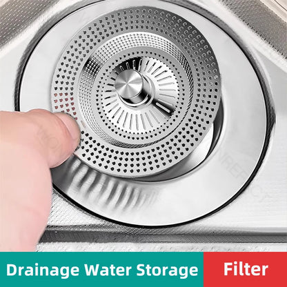 Vital™ AquaFlow 304 Stainless Steel Sink Strainer & Stopper
