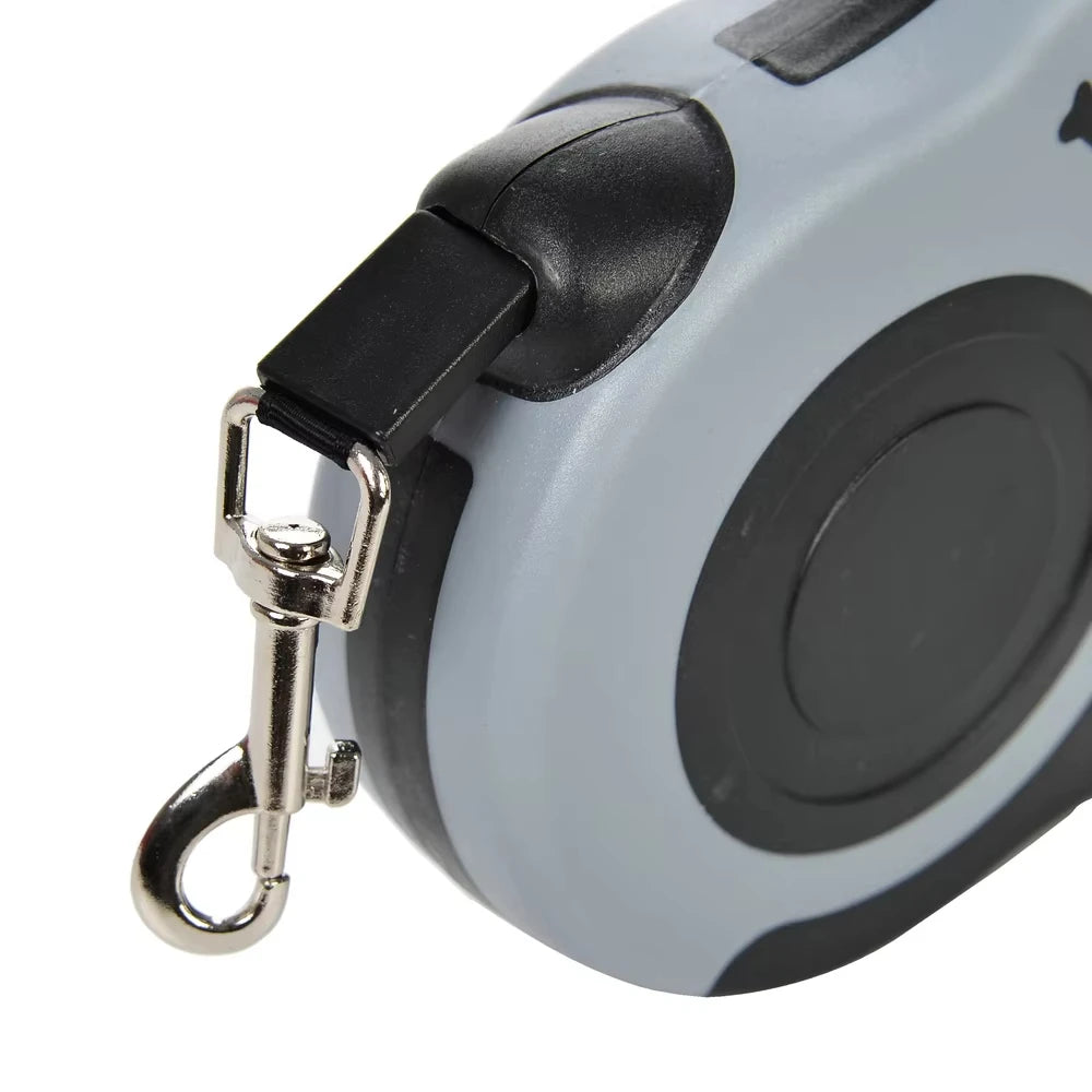 Retractable Dog Leash 3m 5m Automatic Self-Locking Nylon Lead for Medium Large Small Dogs Outdoor Walking Hiking Travel – Ansicht 5