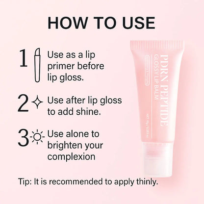 VitaCare™ PDRN Peptide Jelly Gloss Plumping Lip Balm