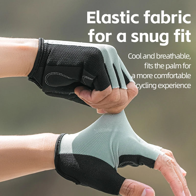 VitaCare™ AeroGrip Pro Half-Finger Gel Cycling Gloves