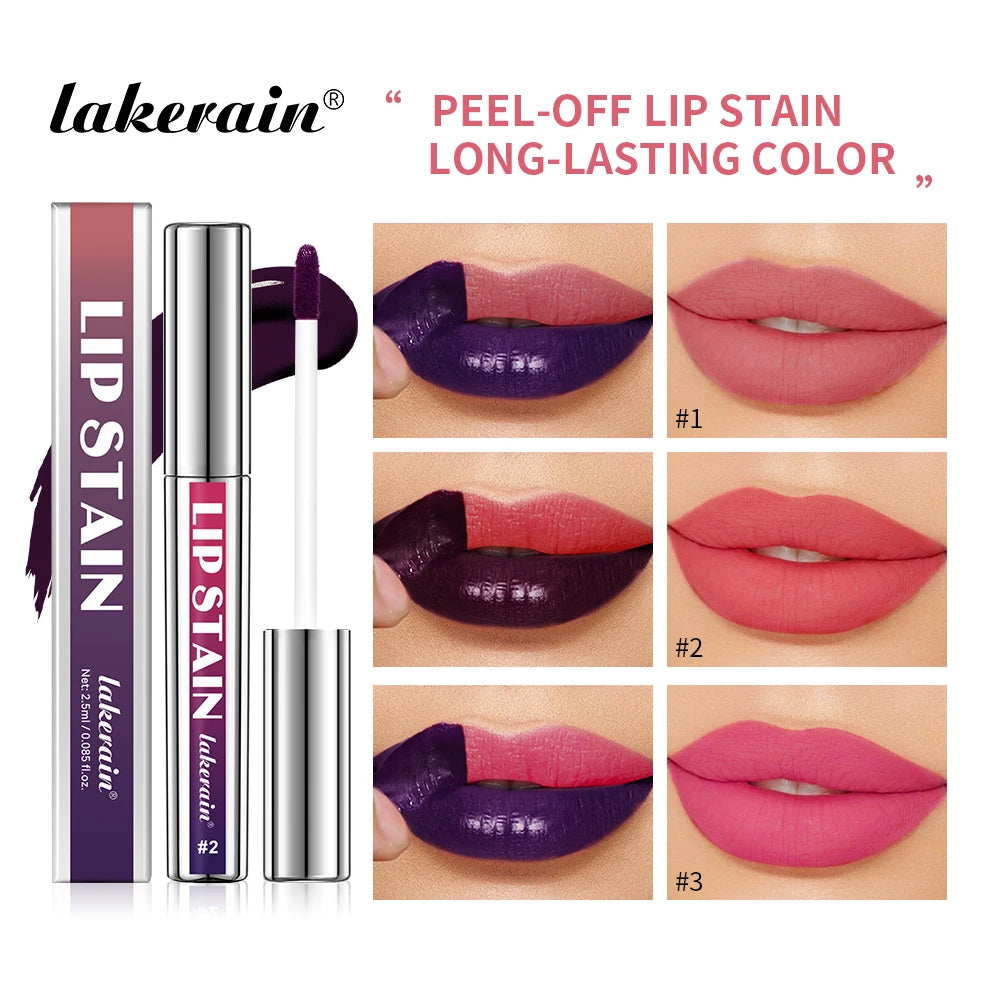 Vital™ Peel-Off Lip Stain & Long-Lasting Lip Tint | Transfer-Proof & Waterproof