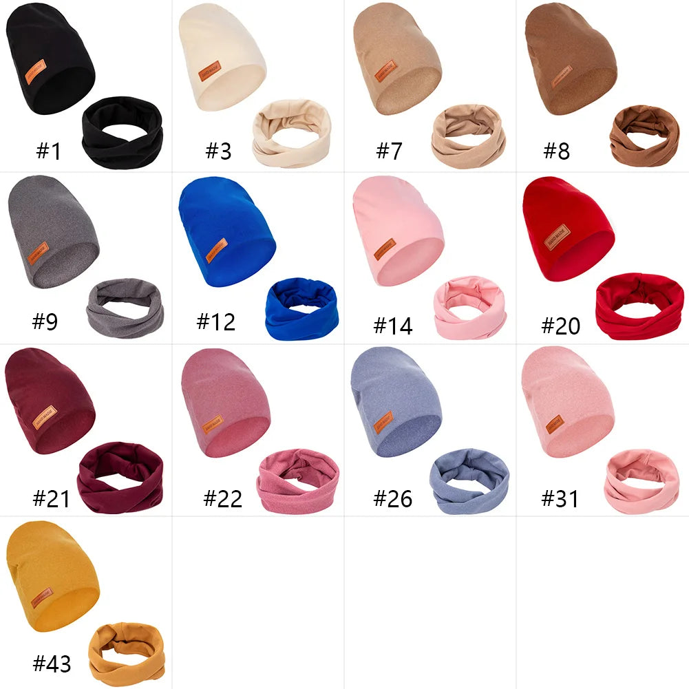 VitaHome™ CashmereKnit Baby Turban Hat & Scarf Set
