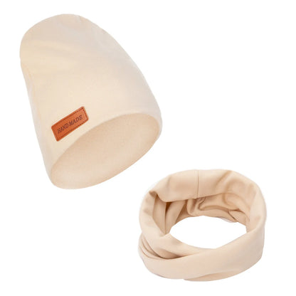 VitaHome™ CashmereKnit Baby Turban Hat & Scarf Set