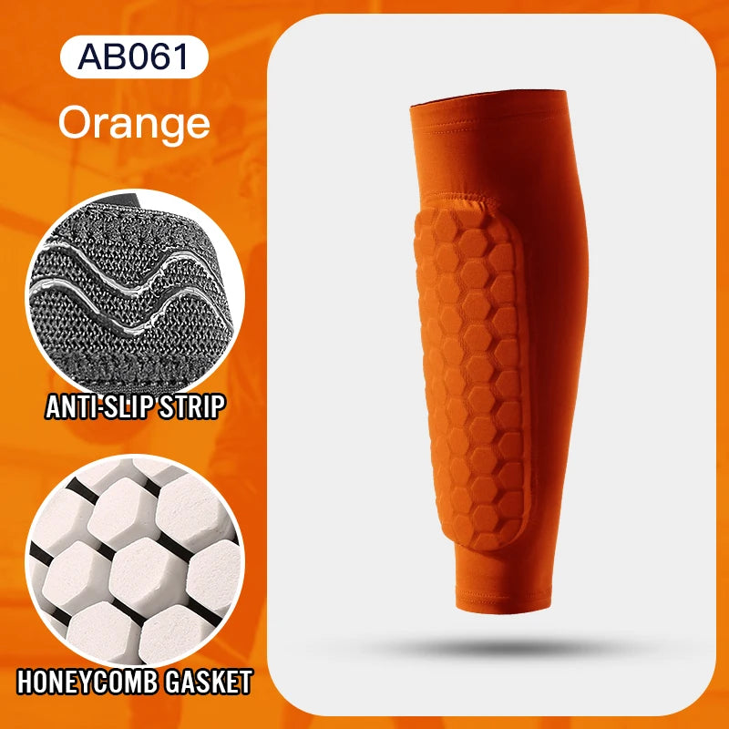 VitaCare™ StrikeGuard Pro Football Shin Guard Sleeves & Honeycomb Pads