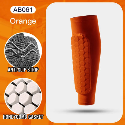 VitaCare™ StrikeGuard Pro Football Shin Guard Sleeves & Honeycomb Pads