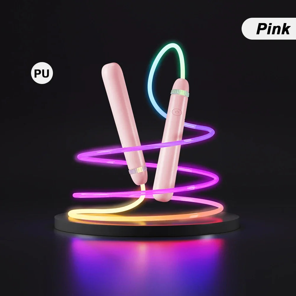 Springseil leuchtend mit LED und USB 280 cm – Ansicht 11
