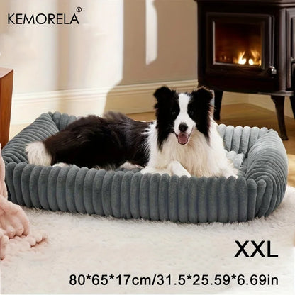 Hundebett orthopädisch aus Plüsch – Ansicht 7