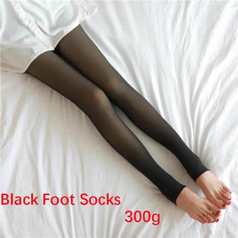 VitaCare™ VelvetGlow Thermal Fake Translucent Tights