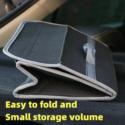 Car Storage Bag Car Trunk soft Organizer Felt Storage Box Accessories Large Anti Slip Compartment Boot Storage Organizer Tooll – Ansicht 3