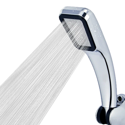 300 Holes High Pressure Rainfall Shower Head Water Saving 3 Color Chrome Black White Sprayer Nozzle Bathroom Accessories