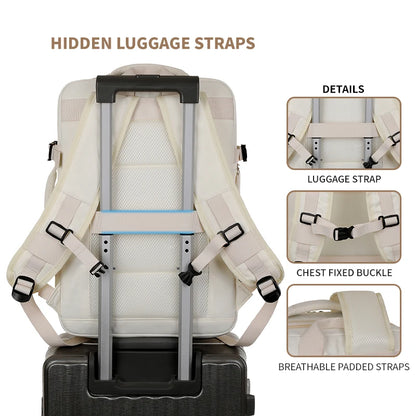 Vital™ AeroFlight Carry-On Travel Laptop Backpack
