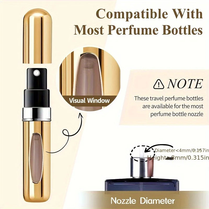 VitaCare™ TravelLux Refillable 5ml Perfume Atomizer