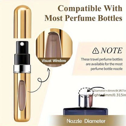 VitaCare™ TravelLux Refillable 5ml Perfume Atomizer