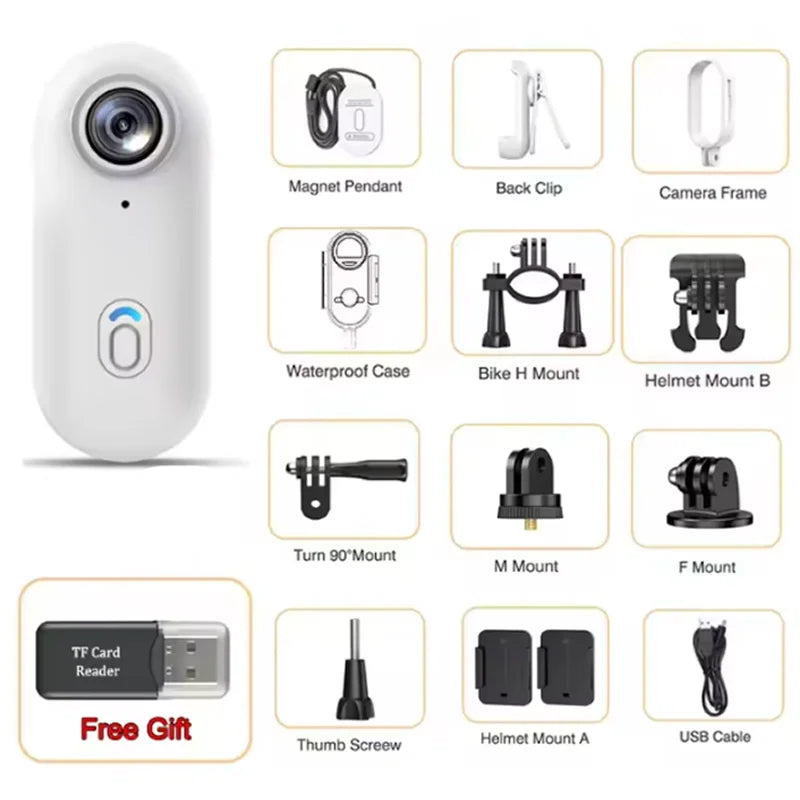 VitaHome™ VelocityX 4K Waterproof Action & Helmet Sports Camera