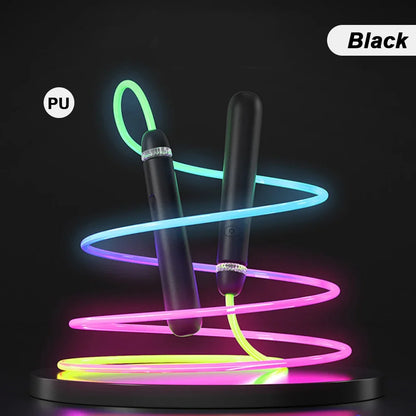 Springseil leuchtend mit LED und USB 280 cm – Ansicht 12