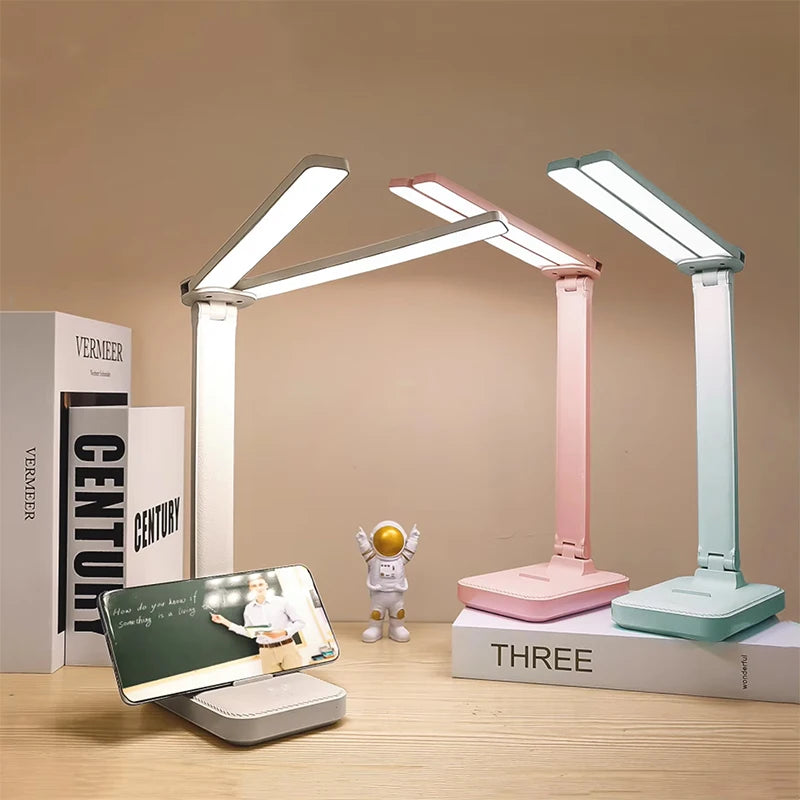 Schreibtischlampe USB dimmbar mit Touch 3 Stufen