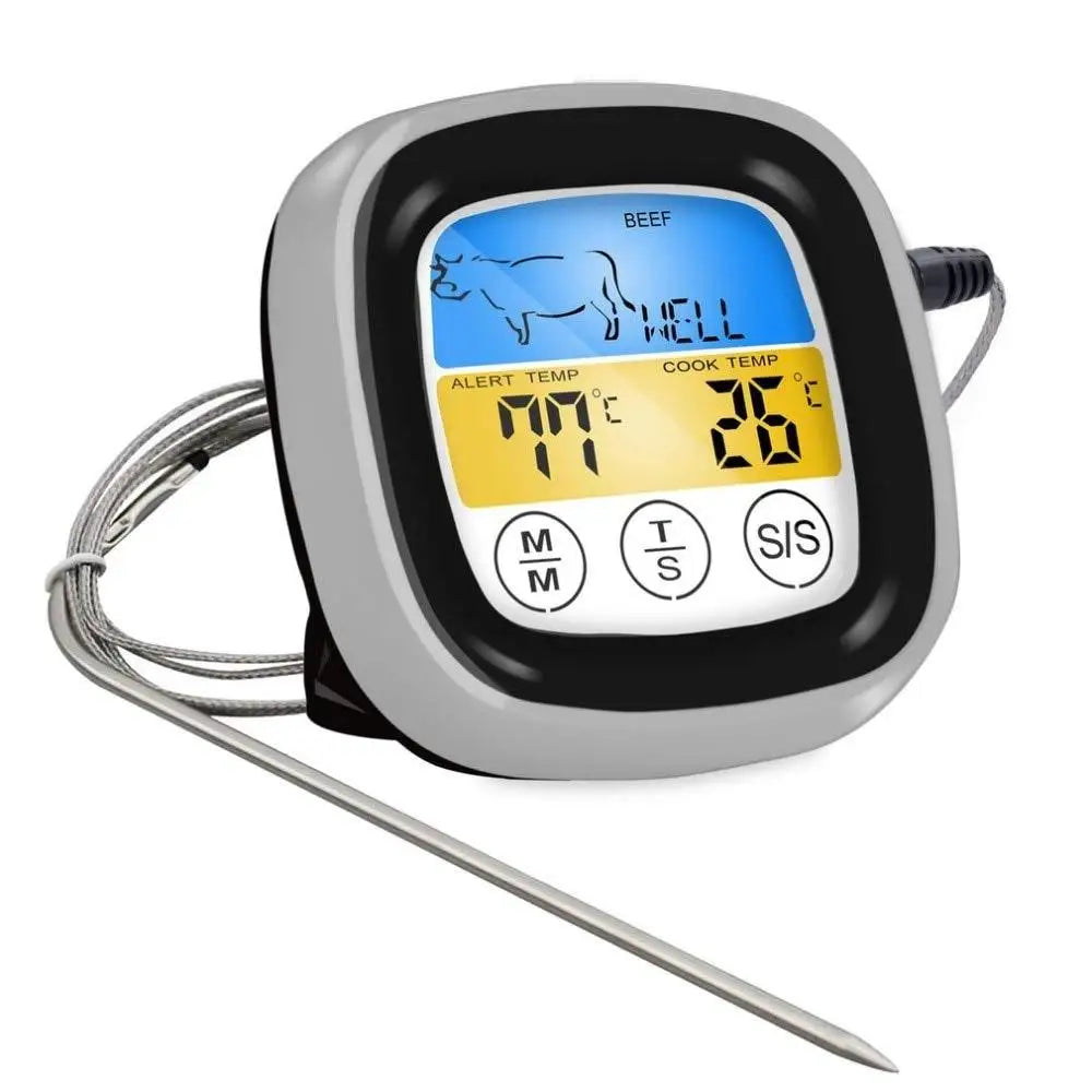 VitaHome™ TempPro Smart Touchscreen Meat Thermometer & Timer