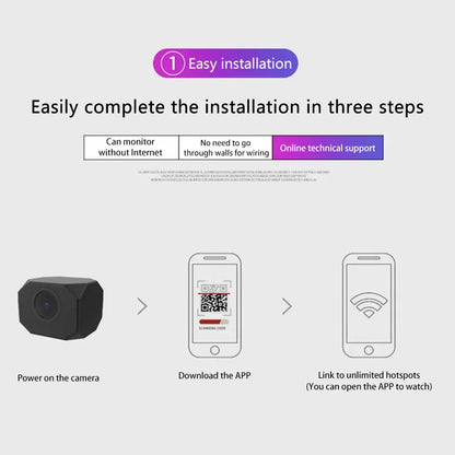 VitaHome™ ApexCam 4K Wireless Mini Security & Motion Camera
