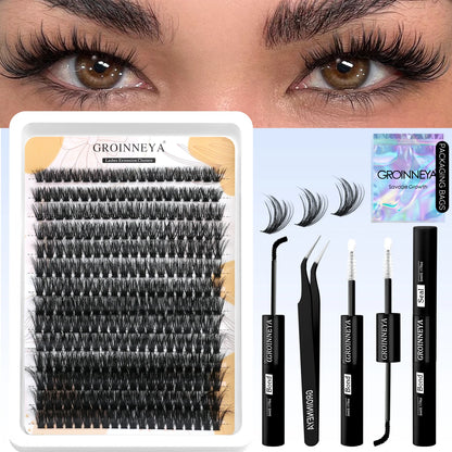VitaCare™ LashPro DIY Salon-Grade Cluster Eyelash Extension Kit