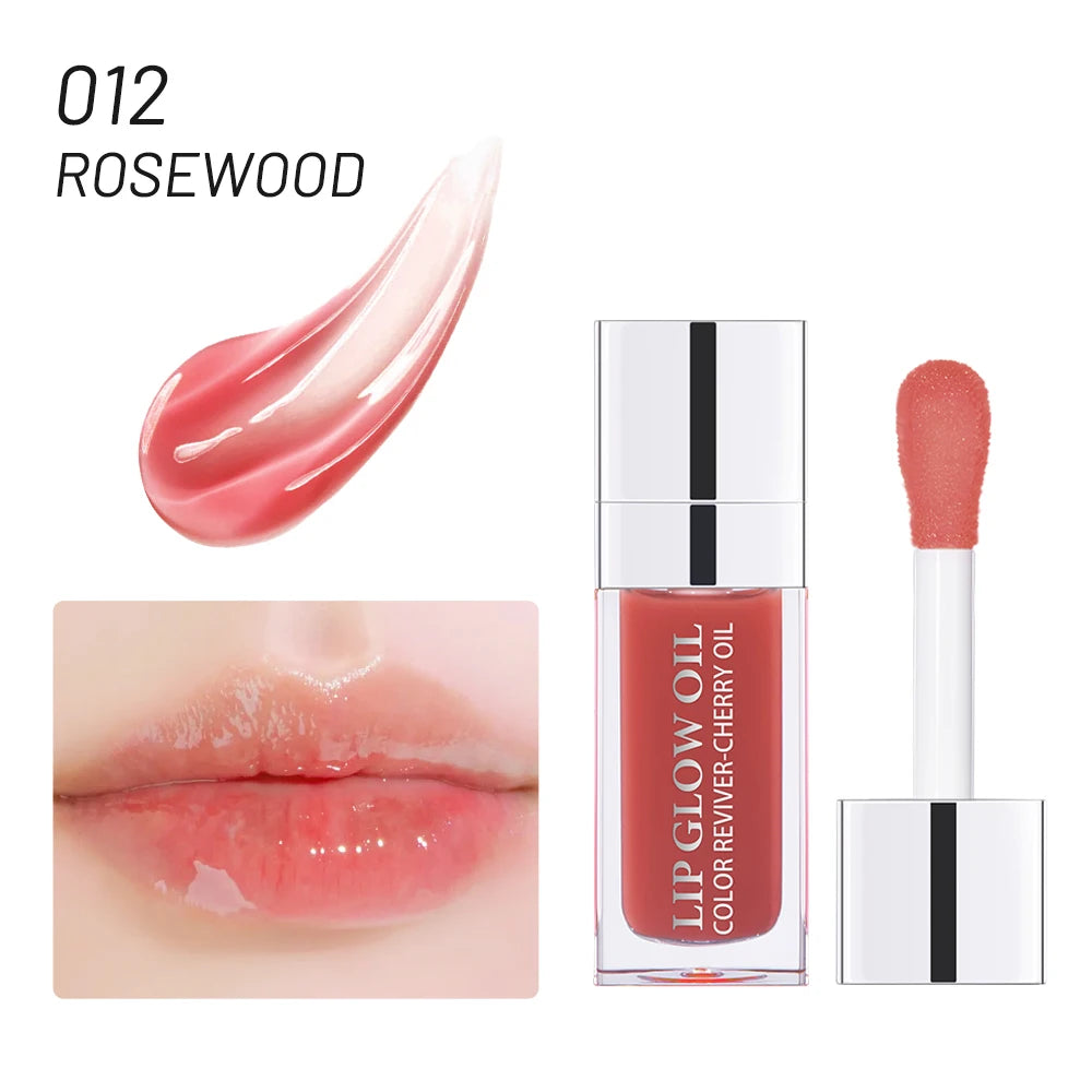 Vital™ Crystal Jelly Moisturizing Lip Oil & Plumping Gloss | Hydrating Tinted Lip Glow