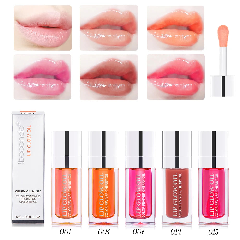 Vital™ Crystal Jelly Moisturizing Lip Oil & Plumping Gloss | Hydrating Tinted Lip Glow