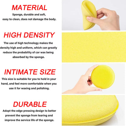 VitaHome™ ProShine Car Polishing & Waxing Sponge Pads