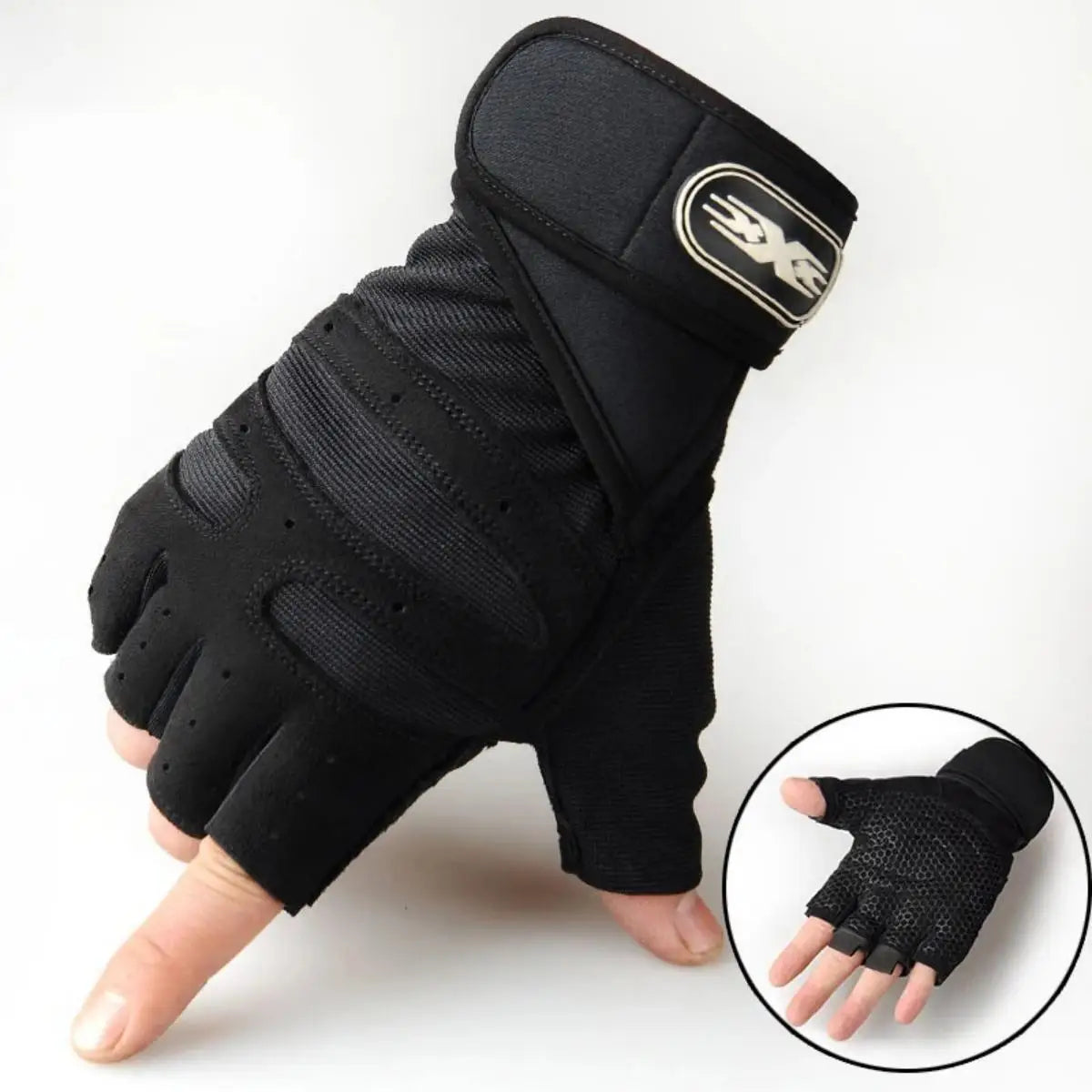 VitaCare™ IronGrip Pro Weightlifting & Fitness Gloves with Wrist Support
