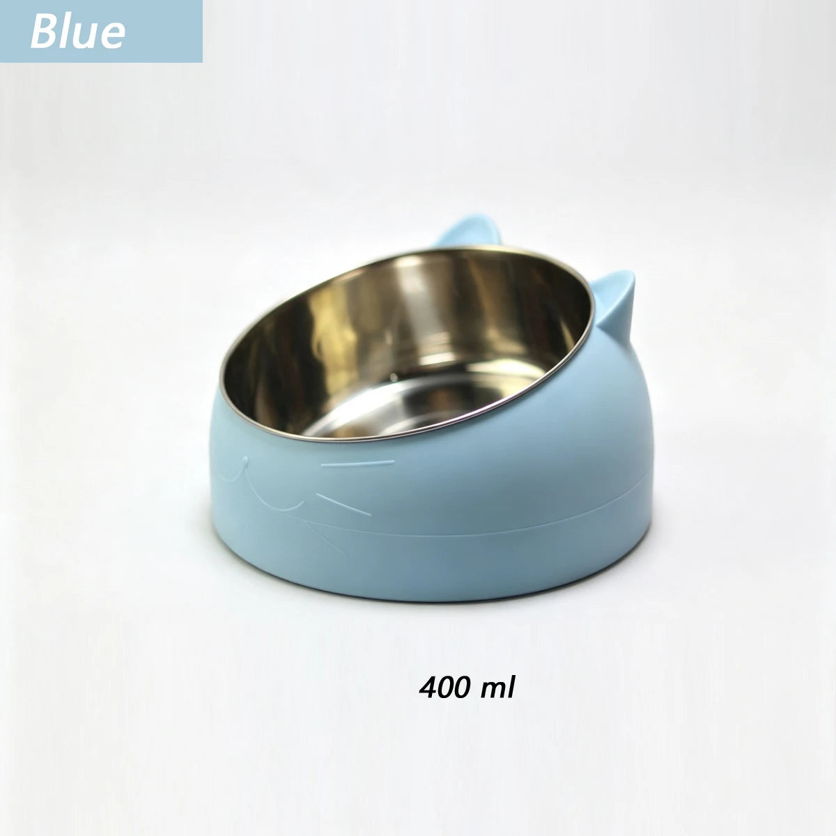 Stainless Steel Neck Guard Cat Bowl Pet Food Elevated Accessories Kitten Cats Articles Products Supplies Feeders Drinker Pets – Ansicht 9